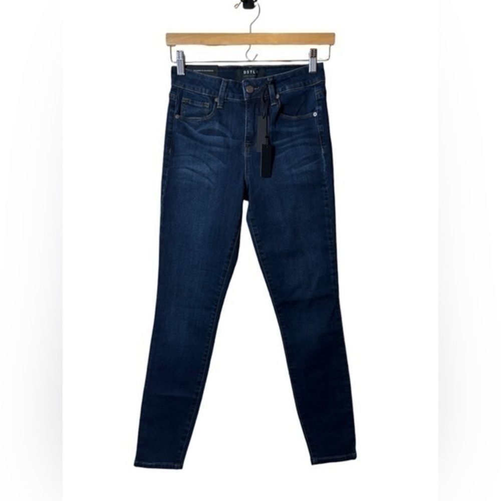NEW DSTLD denim blue jeans high waisted 26X28 26 X 28